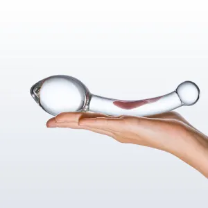 Gläs Pure Indulgence 8 Glass Anal Slider Dildo