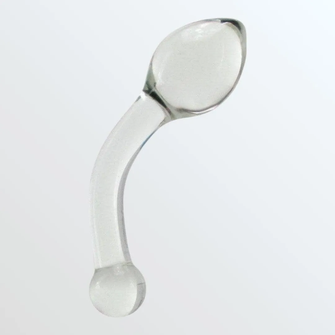 Gläs Pure Indulgence 8 Glass Anal Slider Dildo