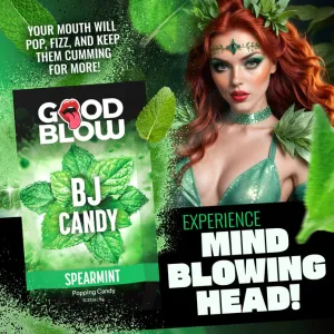 Good Blow Poppin BJ Candy Spearmint by XR