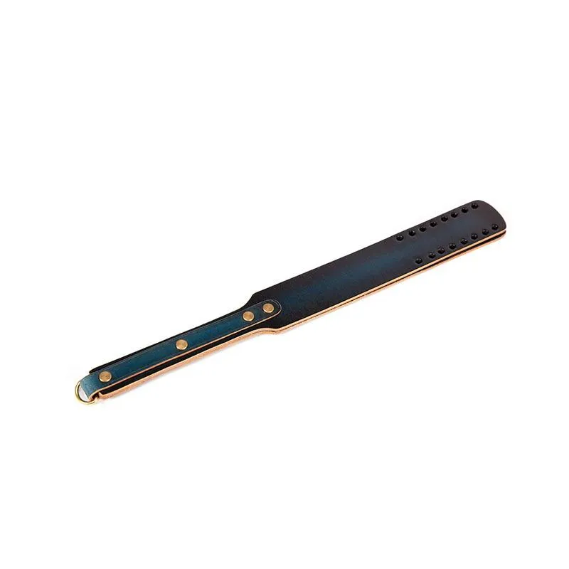 Handmade Fetish Fantasy Extreme Advanced Leather Spanking Paddle