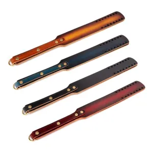 Handmade Fetish Fantasy Extreme Advanced Leather Spanking Paddle