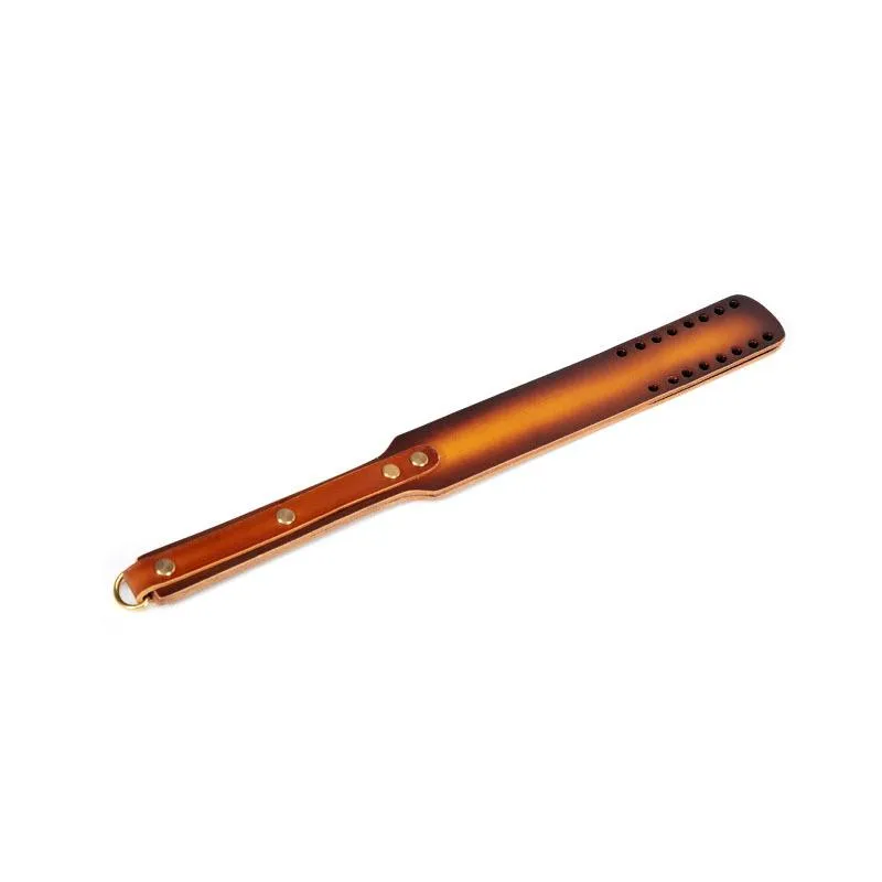 Handmade Fetish Fantasy Extreme Advanced Leather Spanking Paddle