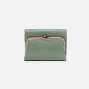 Hobo Robin Compact Wallet Jade