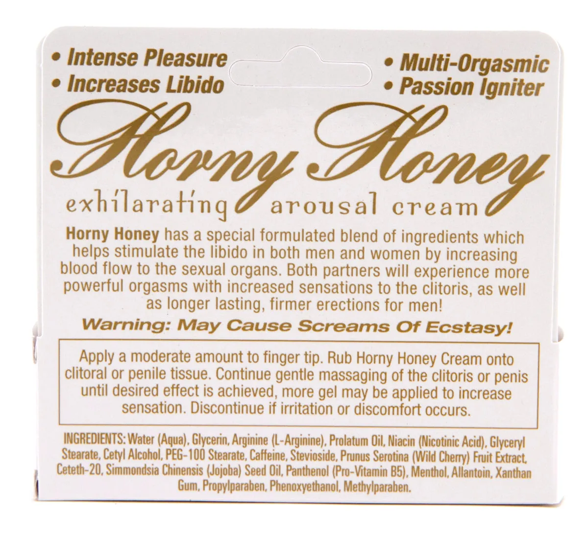 Horny Honey Arousal Cream