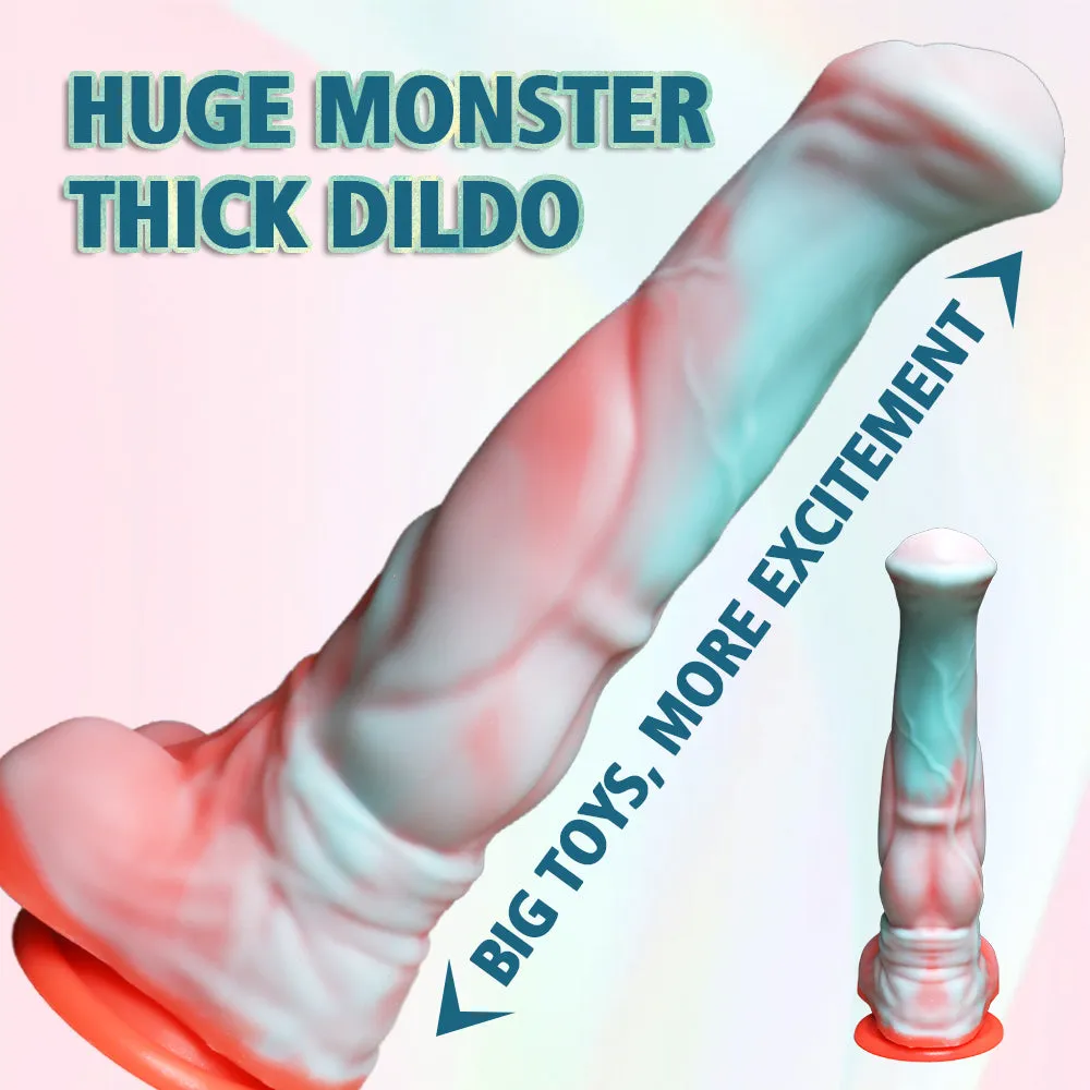 Horse Monsters Thick 11 Dildo | 890 Gram | Suction Cup