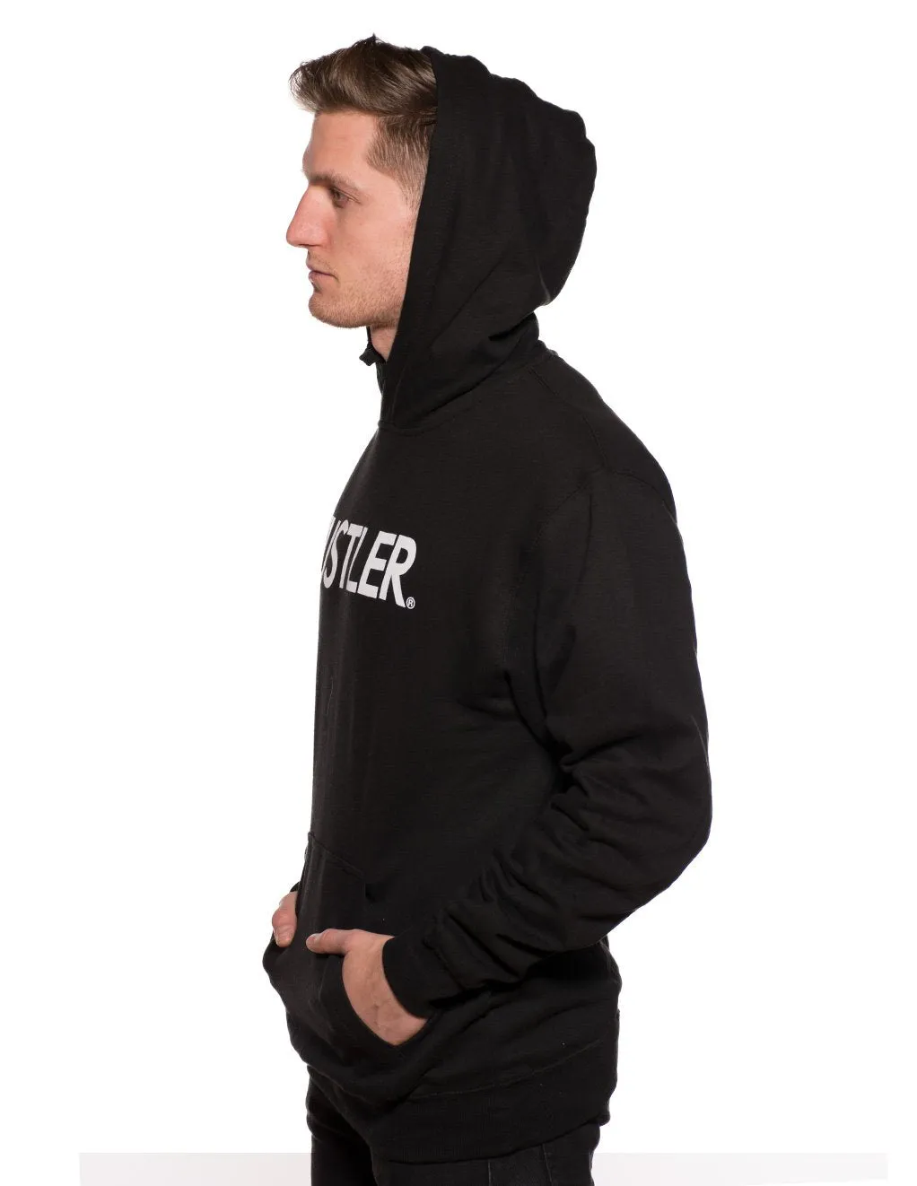 HUSTLER® Men's Classic Logo Pull Over Hoody