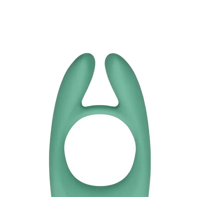 Inel pentru penis LOVELINE Pointed Cock Ring. din silicon ultra moale. pentru susținerea erecțiilor. culoare verde