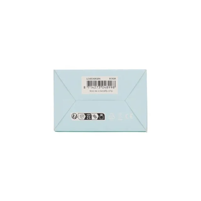 Inel pentru penis LOVELINE Pointed Cock Ring. din silicon ultra moale. pentru susținerea erecțiilor. culoare verde