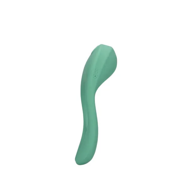 Inel pentru penis LOVELINE Pointed Cock Ring. din silicon ultra moale. pentru susținerea erecțiilor. culoare verde