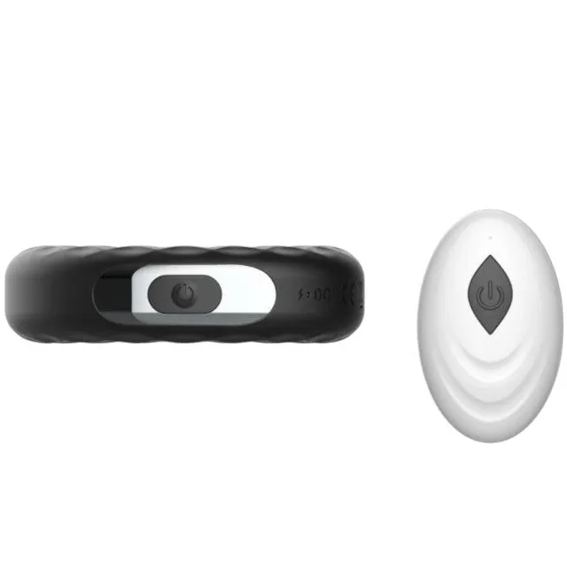Inel vibrator pentru penis ARMONY Lord's Love Ring. control prin telecomanda. 10 functii de vibratie. rezistent la apa. negru