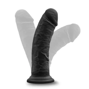 Jammy Thick 8 Inch Black Silicone Dildo