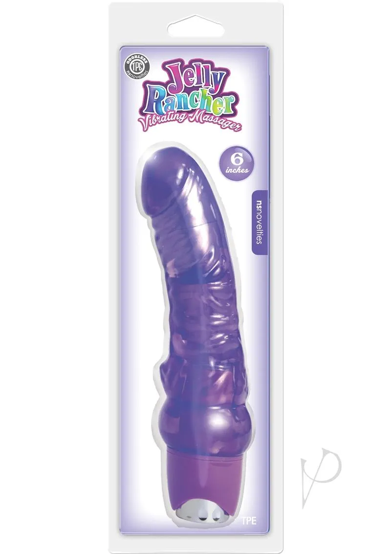 Jelly Rancher 6 Vibe Massager Purple