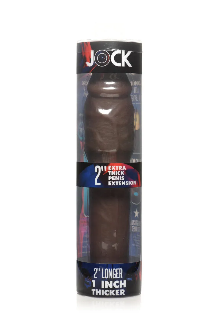 Jock Extra Thick 2 Penis Extension Sleeve - Dark