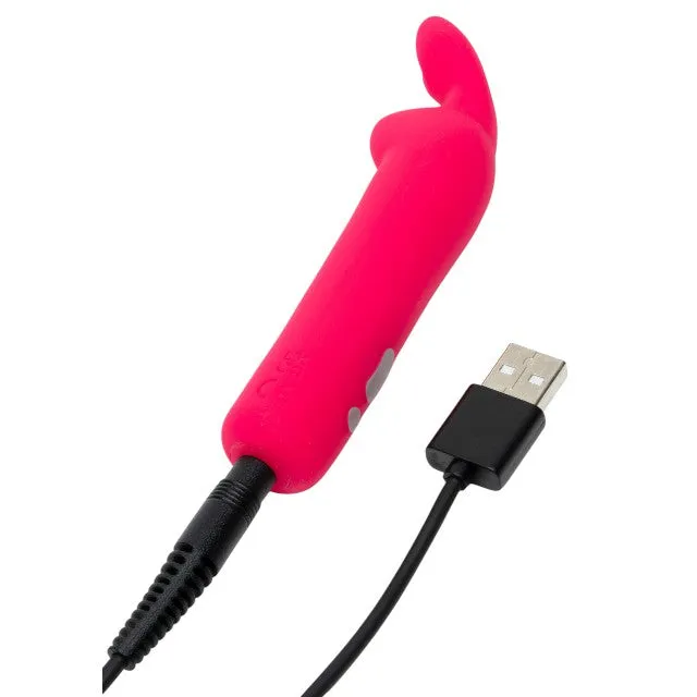 Kit 7 jucării HAPPY RABBIT Couple's Pleasure Kit. pentru jocuri erotice. cu vibrator bullet și inel pentru penis. geantă de călătorie inclusă