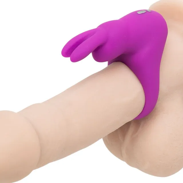 Kit HAPPY RABBIT Cock Ring Kit. cu inel vibrator pentru penis cu 12 funcții de vibrație și geantă de călătorie inclusă