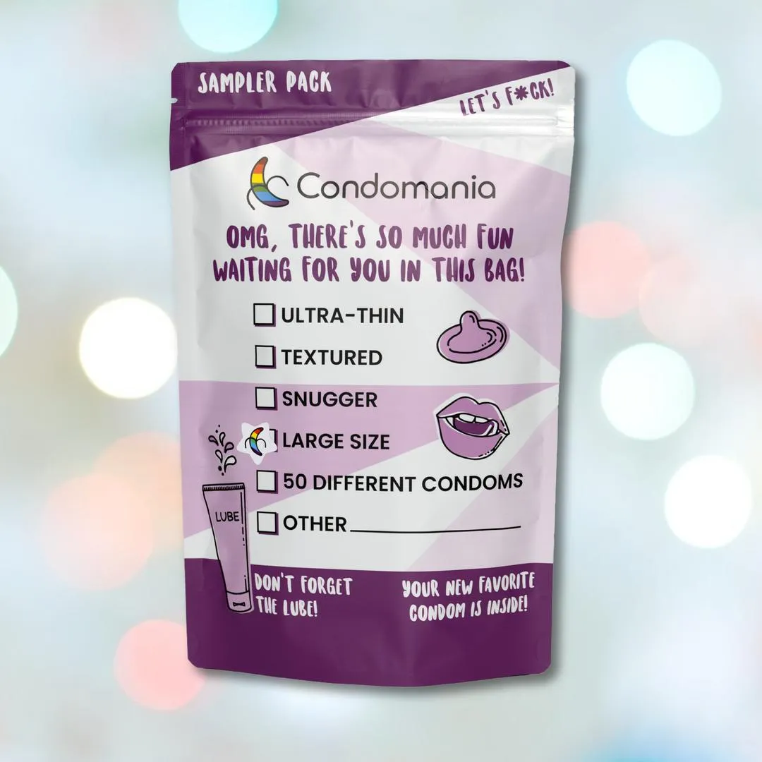 Large Size Condom Sampler