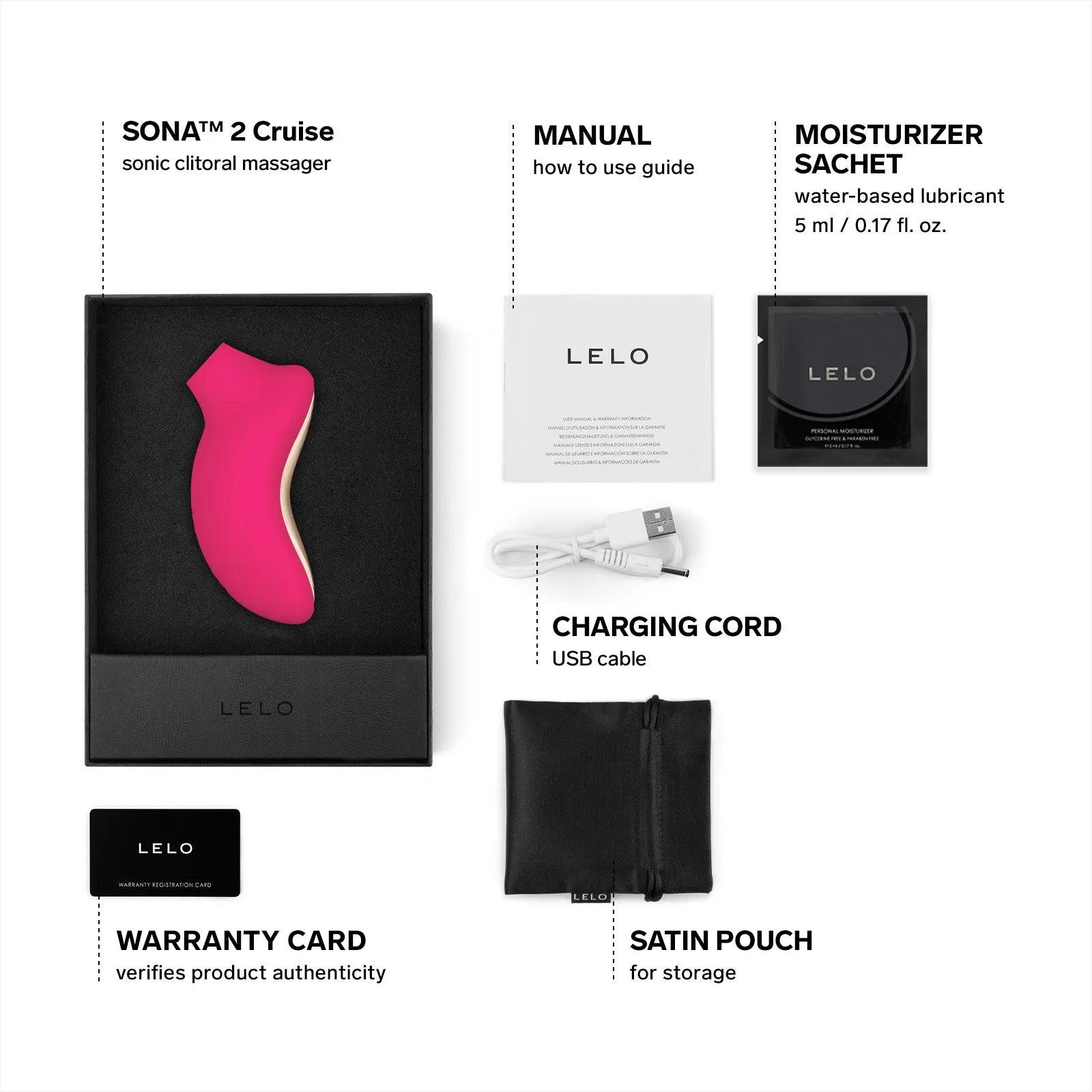 LELO Sona 2 Cruise Clitoral Suction Vibrator