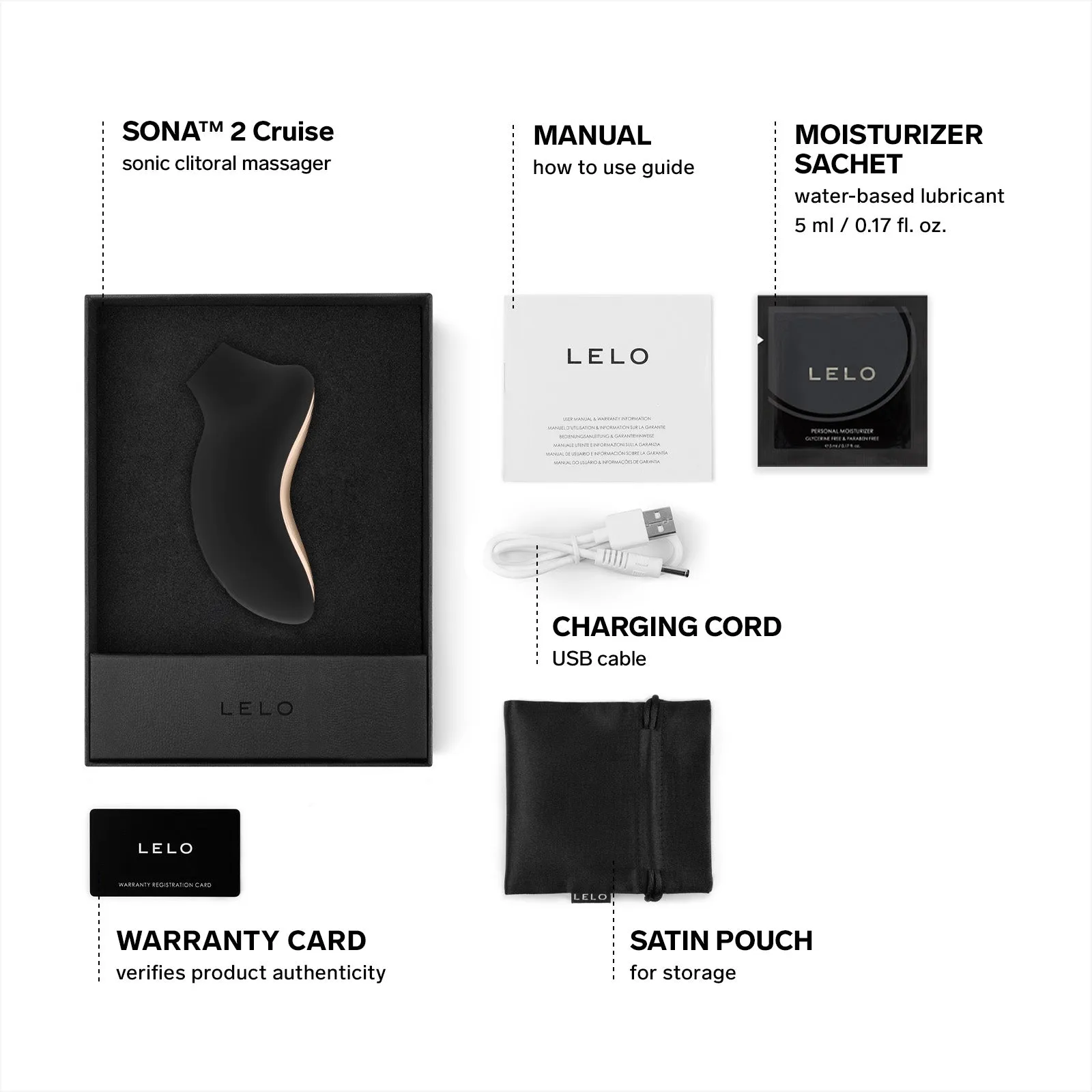 LELO Sona 2 Cruise Clitoral Suction Vibrator