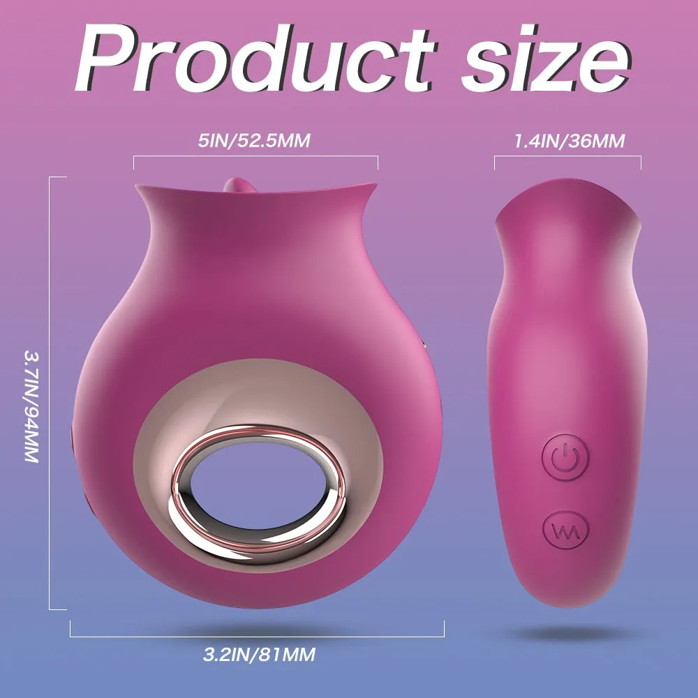 Lily - Tongue Masturbator Clitoris Nipple Licking Vibrator