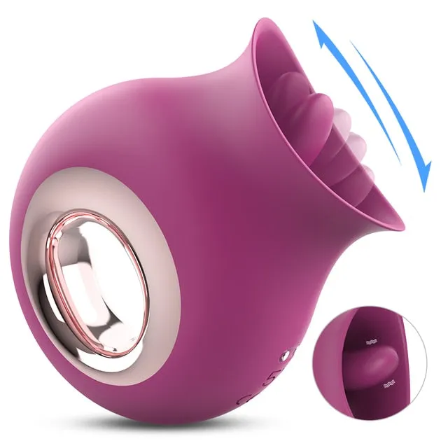 Lily - Tongue Masturbator Clitoris Nipple Licking Vibrator