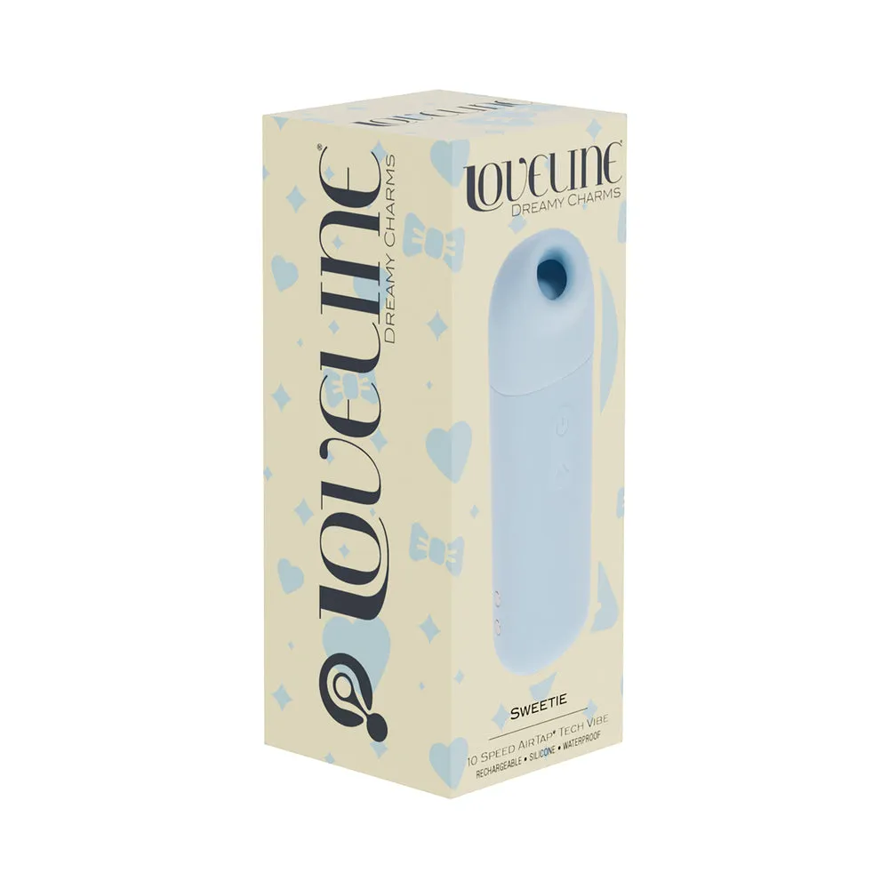 LoveLine Sweetie AirTapTech Rechargeable Vibrator Waterproof 20-Piece Display