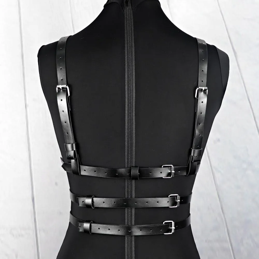 Lovemesex Bondage Soft Faux Leather Top