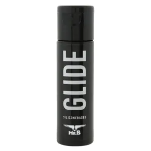 Lubrifiant MISTER B GLIDE. pe bază de silicon. compatibil cu prezervative. cu efect hidratant. fără parfum. 30 ml