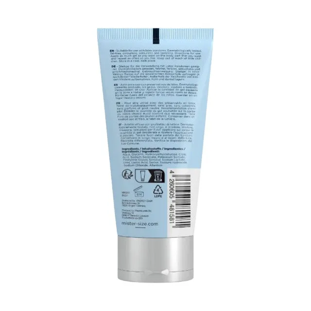 Lubrifiant pe bază de apă MISTER SIZE BIO. formulă organică. testat dermatologic. fără parfum. 100 ml