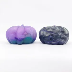 Lumpkin Halloween Purple squishy stimtoy #4