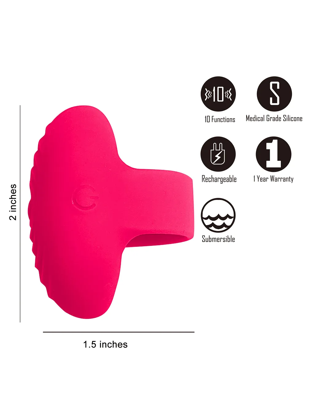 Maia Ruby Finger Vibe