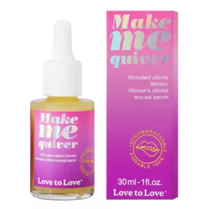 Make me Quiver Womens Clitoral Arousal Serum by Love to Love