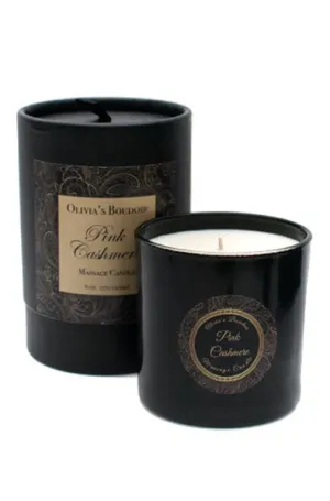 Massage Candle in Pink Cashmere