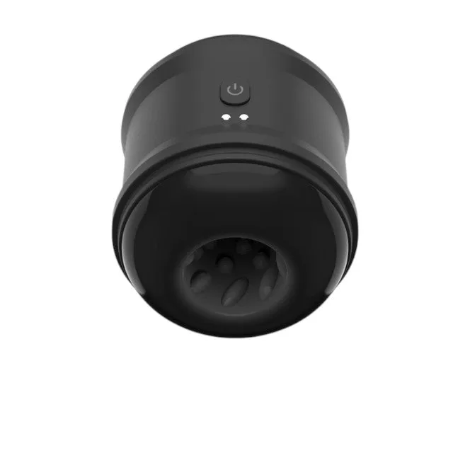 Masturbator automat JAMYJOB Cassian Masturbator Cup. 7 funcții de vibrație. 3 viteze. rezistent la apă IPX7. negru