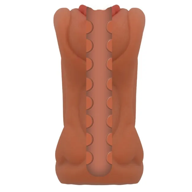 Masturbator JAMYJOB Signature DEBORA. simulare vaginala realista cu material moale si flexibil