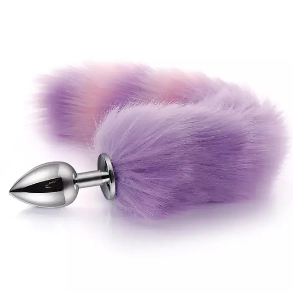 Metal Butt Plug With Fairy Tail Sex Toy in Pakistan