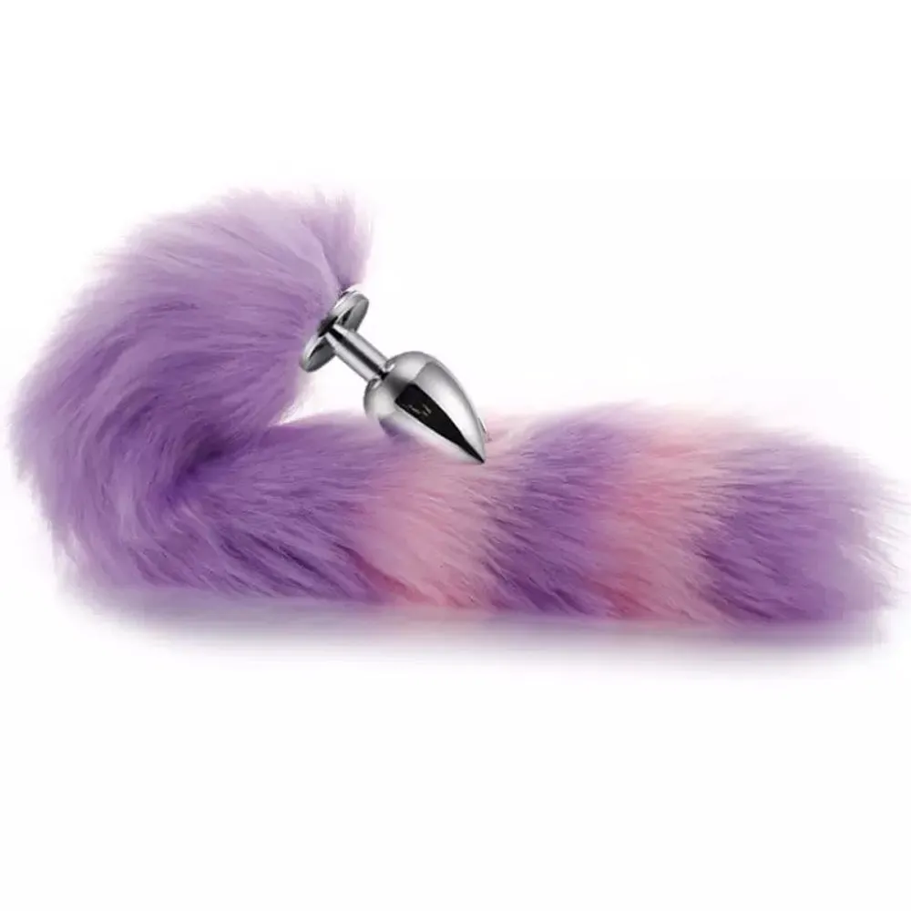 Metal Butt Plug With Fairy Tail Sex Toy in Pakistan