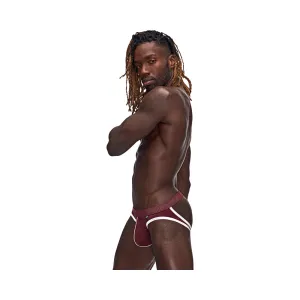Mp Sport Mesh Sport Jock Burgundy S/m