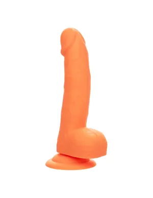 Neon Silicone Studs 6in Dildo