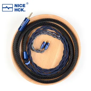 NiceHCK DualDragon 8N OCC Microalloy Dual Plugs Earphone Cable