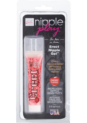 Nipple Play Erect Nipple Gel Cherry