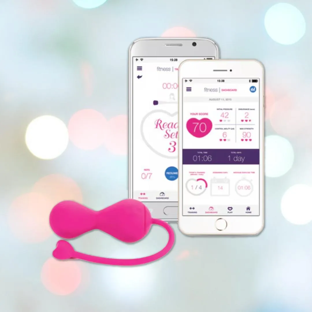 OhMiBod Lovelife Krush Smart Kegel Fitness - Pink