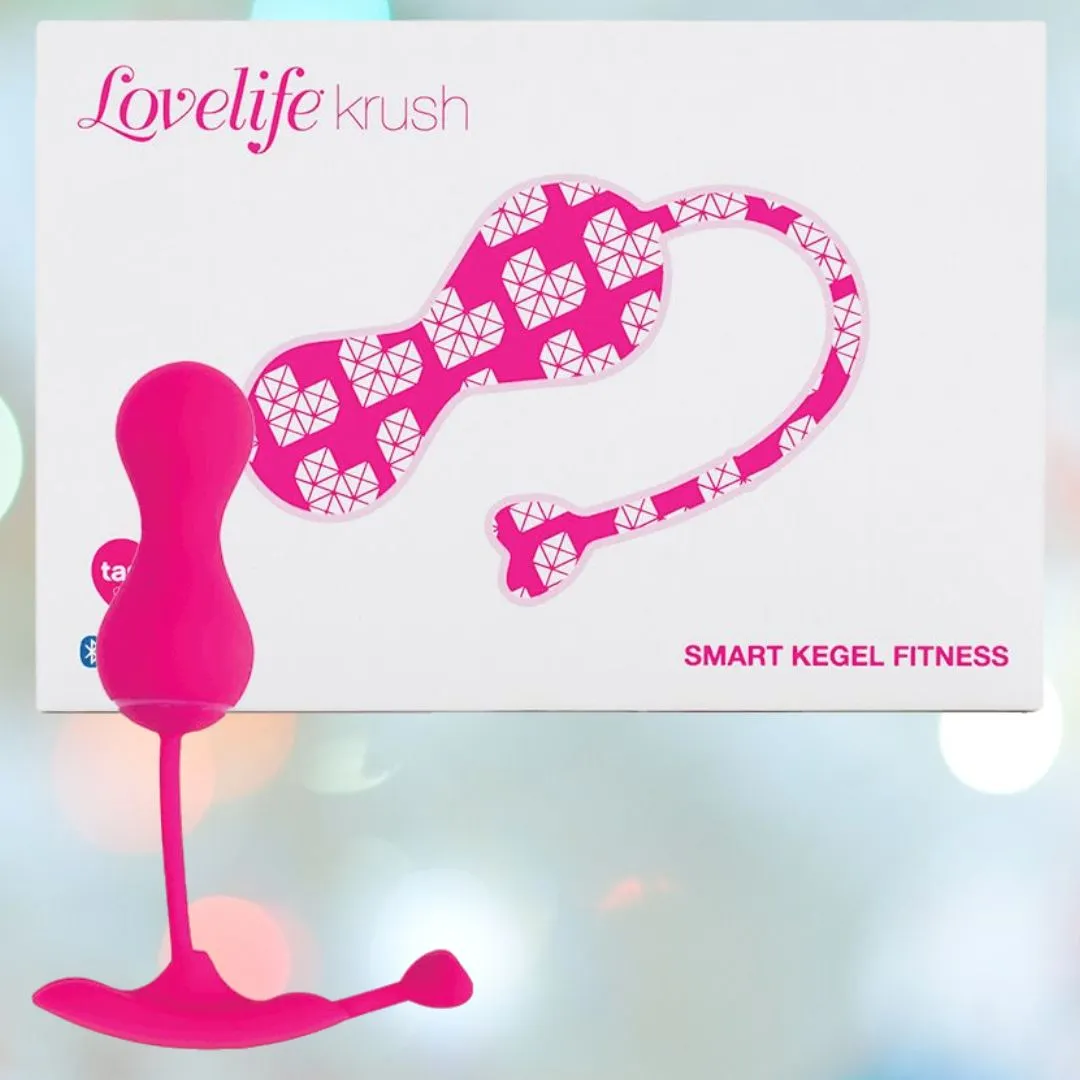 OhMiBod Lovelife Krush Smart Kegel Fitness - Pink