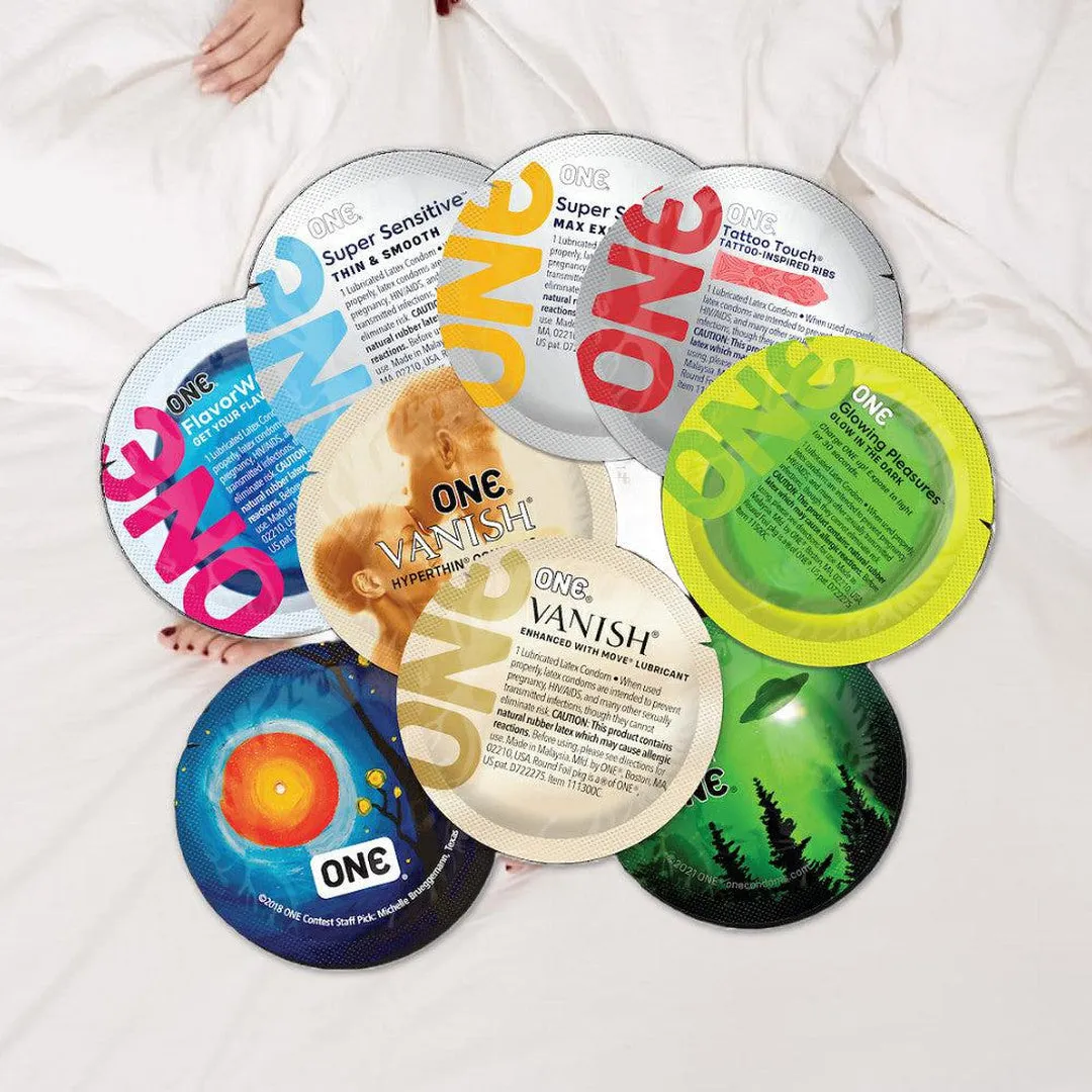 ONE Mixed Pleasures Condoms (24-Pack)