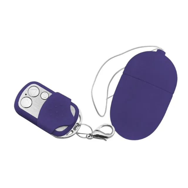 Ou vibrator INTOYOU MOOVE Remote Medium Egg Vibrator. cu control prin telecomandă. 10 funcții de vibrație. rezistent la apă. mov