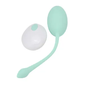 Ou vibrator TABOOBOO Take Me Back To Bed. control prin telecomandă. 10 funcții de vibrație. rezistent la apă. albastru