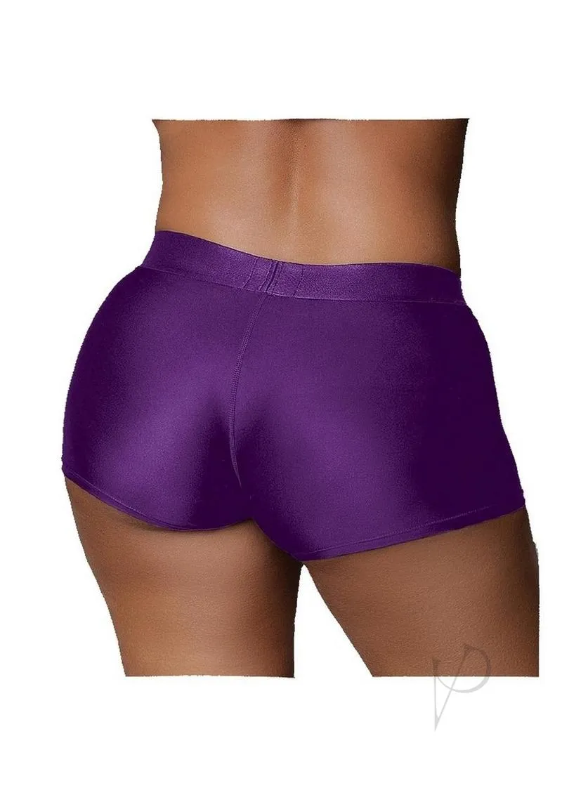 Ouch Vibe Strap On Boxer Xl/xxl Purple