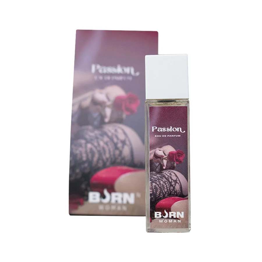 Parfum cu feromoni BURN Passion Women's Perfume. pentru femei. cu note citrice și florale. 20 ml