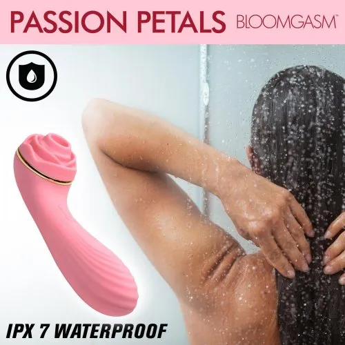 Passion Petals Double Ended Pleasure Air Rose Vibrator