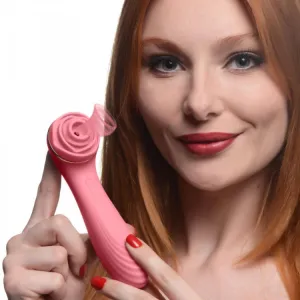 Passion Petals Double Ended Pleasure Air Rose Vibrator