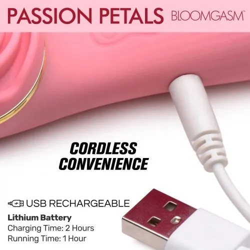Passion Petals Double Ended Pleasure Air Rose Vibrator